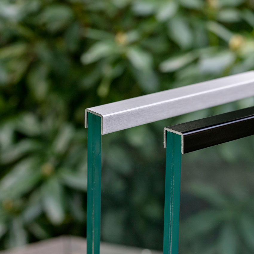 Haandlister til glasværn fra danvaern Håndlister til glasværn